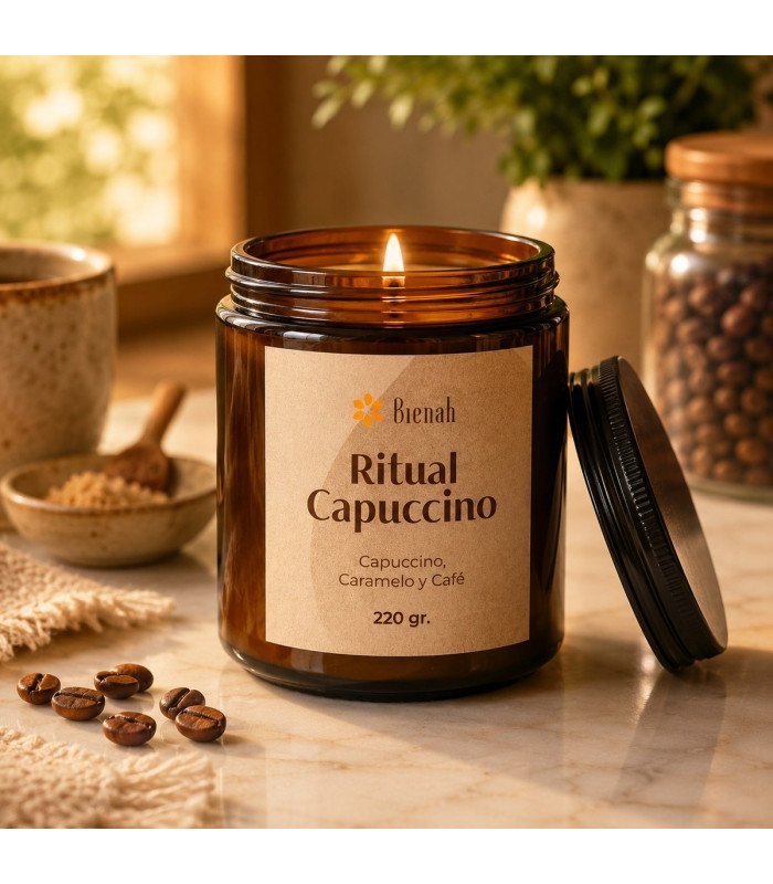 Vela Aromática Ritual Capuccino 220gr
