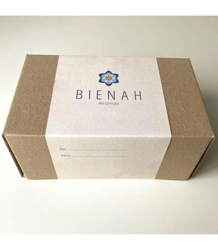 Box Regalo Relax | Bienah | Difusor Palitos + 2 Home Spray + 1 Esencia
