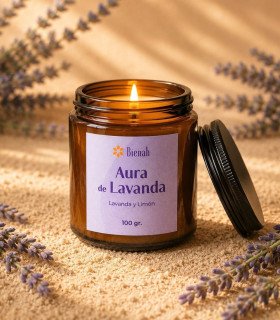 Vela Aromática | Aura de Lavanda| Bienah