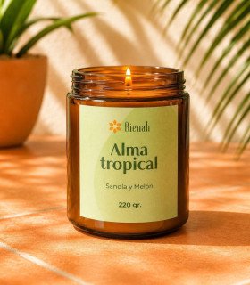 Vela Aromática | Alma Tropical | Sandia Melón | Bienah