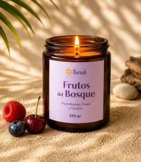 Vela Aromática | Frutos del Bosque | Frutos Rojos | Bienah