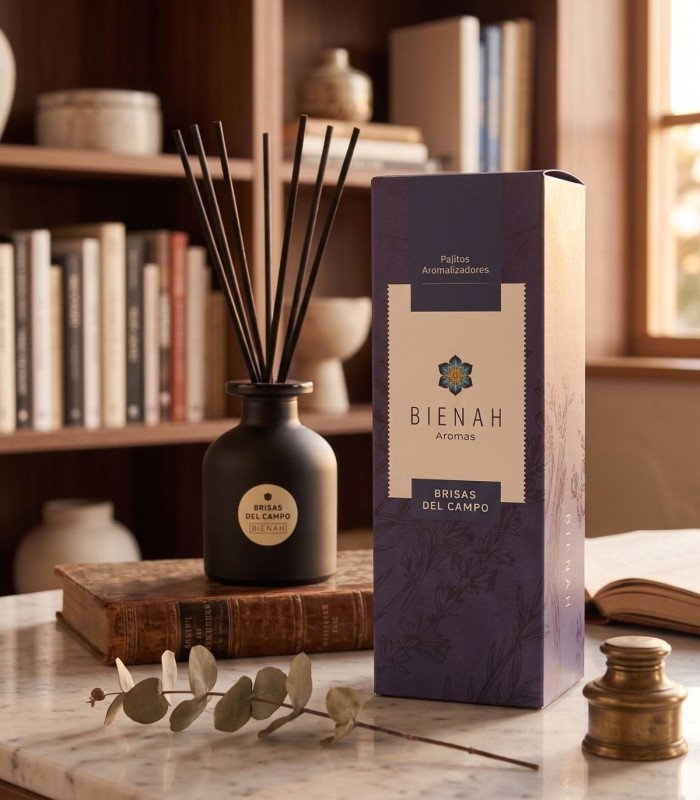 Palitos Aromatizadores Brisa del Campo | Lavanda | Bienah