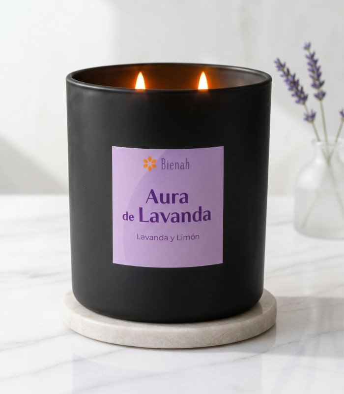Vela Aromática | Aura de Lavanda | Bienah