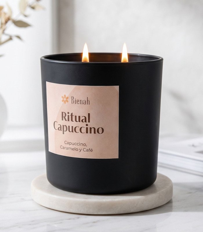 Vela Aromática|Ritual Capuccino | Capuccino Café Caramelo | Bienah