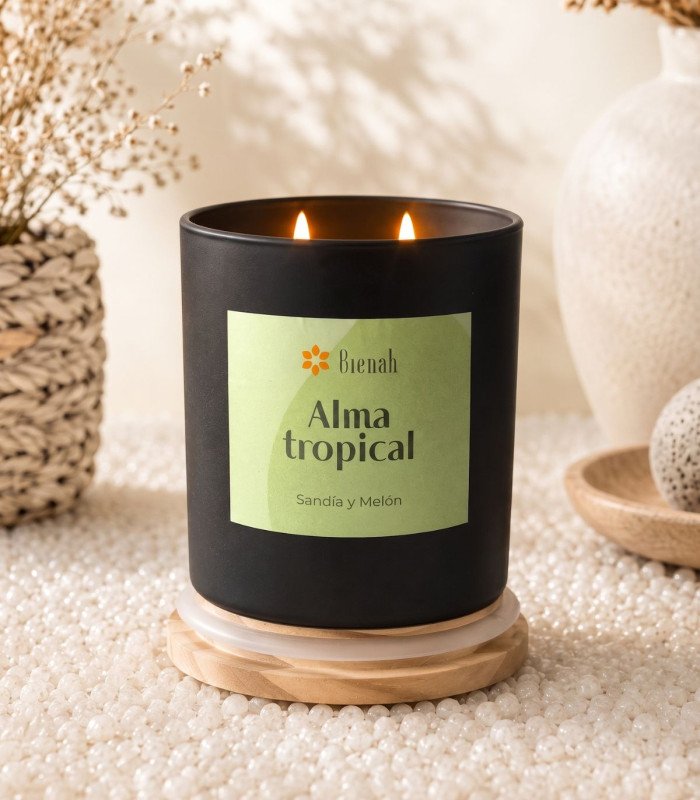 Vela Aromática | Alma Tropical | Sandia Melón | Bienah