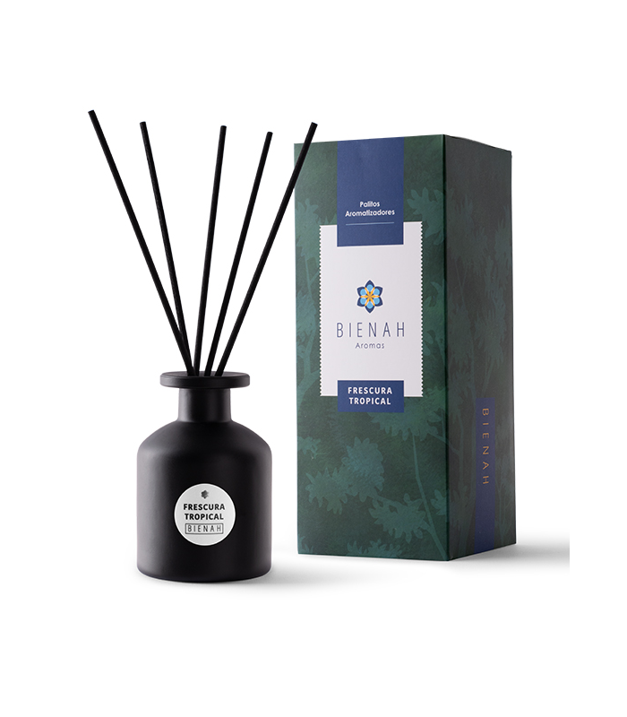 Palitos Aromatizadores Bienah Frescura Tropical 100 ml Menta & Eucalipto