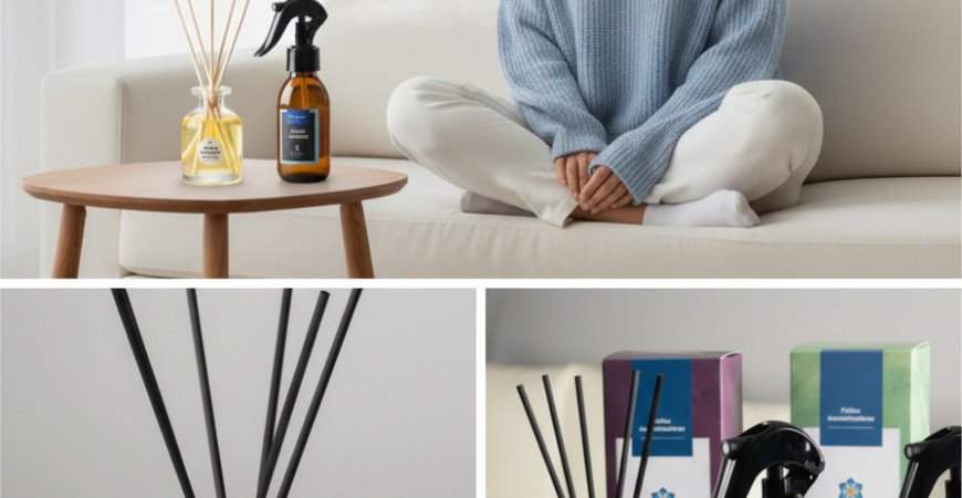 Aromas que relajan: cómo transformar tu espacio en un momento de calma